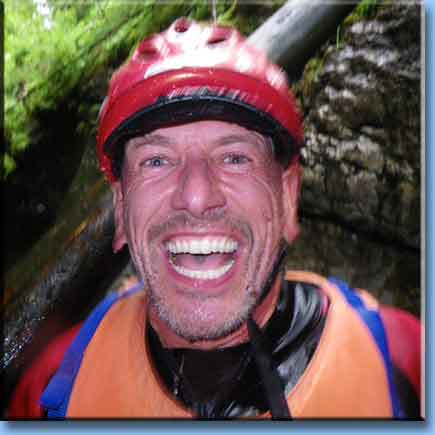 Freude beim Canyoning